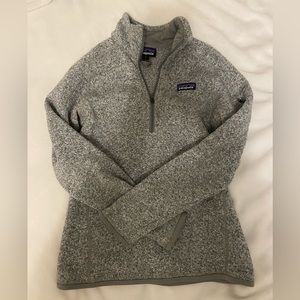 Patagonia Grey Better Sweater Quarter Zip